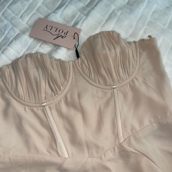 OH POLLY Elwira Dress NWT
Georgette A-Line Corset Mini Dress - Picture 5 of 8